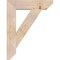 Ekena Millwork Traditional Slat Smooth Bracket, Douglas Fir, 5 1/2"W x 28"D x 36"H BKT06X28X36TRA06SDF - alternate 3